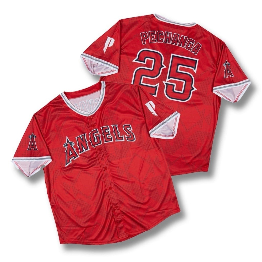 Los Angeles ANGELS Pechanga MLB Jersey 2025 Stadium Giveaway Red Men's XL *NEW*